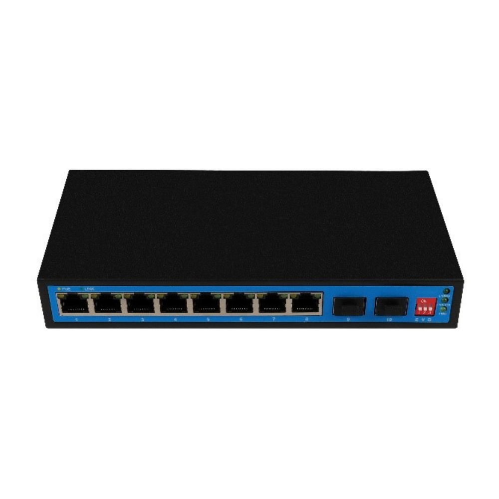 DL-3408PGF10 Port Full Gigabit PoE Switch