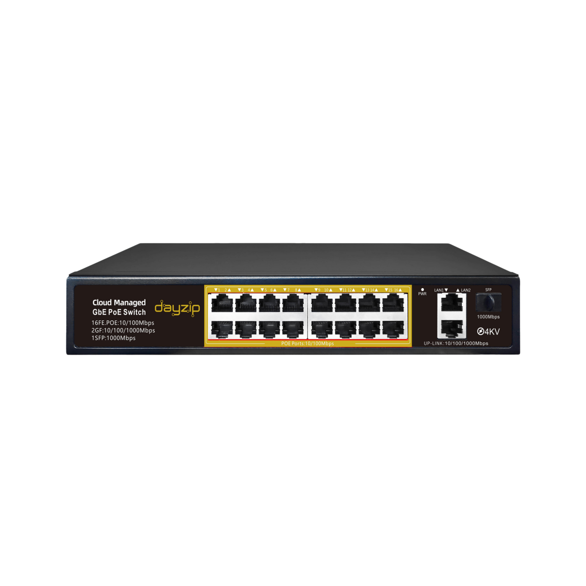 DZ-PS316G16 Port Akıllı Yönetilebilir PoE Swicht